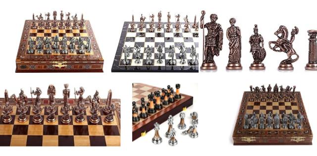 Comparamos las 6 mejores Piezas de ajedrez de metal desde 140,00 euros