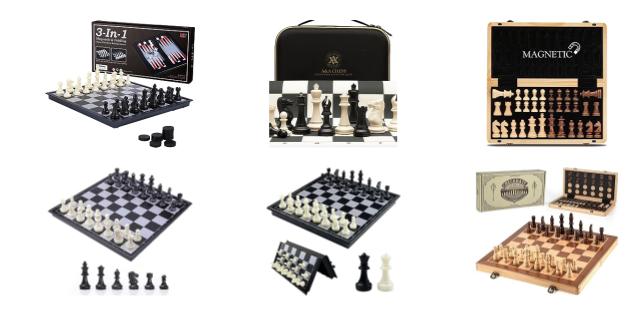 6 Tableros de ajedrez plegables que puedes comprar en Amazon desde 9,99 euros